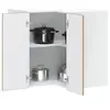 Image de Armoire d'angle murale de cuisine Porto vieux bois 854105