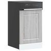Image de Panneau de lave-vaisselle Porto sonoma gris 45x1,5x67 cm 854133