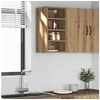 Image de Armoire suspendue "Riga" Chêne artisanal 30 x 29,5 x 60 cm Bois d'ingénierie 854174