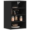 Image de Armoire suspendue "Riga" Noir 40 x 29,5 x 60 cm Bois d'ingénierie 854176