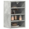 Image de Armoire suspendue "Riga" Gris béton 40 x 29,5 x 60 cm Bois d'ingénierie 854178
