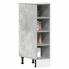Image de Meuble bas "Riga" Gris béton 20 x 44,5 x 81,5 cm Bois d'ingénierie 854187