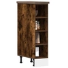 Image de Meuble bas "Riga" Chêne fumé 20 x 44,5 x 81,5 cm Bois d'ingénierie 854188