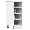 Image de Meuble bas "Riga" Blanc 30 x 44,5 x 81,5 cm Bois d'ingénierie 854193
