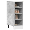 Image de Meuble bas "Riga" Gris béton 30 x 44,5 x 81,5 cm Bois d'ingénierie 854196