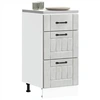 Image de Armoire de cuisine Lucca gris béton bois ingénierie, meuble d'évier, meuble de cuisine avec tiroir, meuble de cuisine 854234
