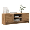 Image de Meuble TV chêne artisanal 102x30x37,5 cm bois d ingénierie