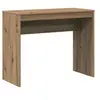 Image de Bureau chêne artisanal 90x40x72 cm bois d ingénierie