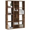 Image de Séparateur de pièce bibliothèque vieux bois 100x24x140 cm