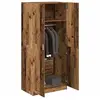 Image de Garde robe vieux bois 80x52x180 cm bois d ingénierie