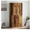 Image de Garde robe vieux bois 90x52x200 cm bois d ingénierie