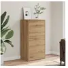 Image de Buffet avec 6 tiroirs chêne artisanal bois d ingénierie