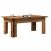 Image de Table basse vieux bois 100x60x42 cm bois d'ingénierie, table latérale, table de salon, table d'accent, bout de 855958