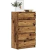 Image de Commode vieux bois 60x36x103 cm bois d ingénierie