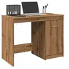 Image de Bureau chêne artisanal 100x50x76 cm bois d ingénierie