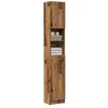 Image de Armoire de salle de bain vieux bois bois d ingénierie