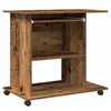 Image de Bureau d'ordinateur Vieux bois 80x50x75 cm Bois d'ingénierie Réf. 856052