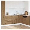 Image de Meuble bas "Lyon" Chêne artisanal 60 x 46 x 81,5 cm Bois d'ingénierie 856075