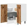 Image de Meuble de cuisine "Lyon" Bois ancien 75,5 x 75,5 x 81,5 cm Bois d'ingénierie 856095