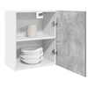 Image de Armoire suspendue "Lyon" Gris béton 50 x 31 x 60 cm Bois d'ingénierie 856106