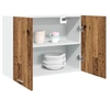 Image de Armoire suspendue "Lyon" Bois ancien 80 x 31 x 60 cm Bois d'ingénierie 856110