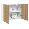 Image de Armoire suspendue "Lyon" Chêne artisanal 80 x 31 x 60 cm Bois d'ingénierie 856111