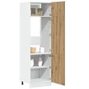Image de Armoire réfrigérée "Lyon" Chêne artisanal 60 x 57 x 207 cm Bois d'ingénierie 856126