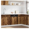 Image de Panneau de lave-vaisselle "Lyon" Vieux bois 45 x 3 x 67 cm Bois d'ingénierie 856131