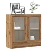Image de Bibliothèque chêne artisanal 82,5x30,5x80 cm bois d ingénierie