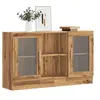 Image de Buffet chêne artisanal 120x30,5x70 cm bois d'ingénierie 856165