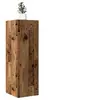 Image de Meubles TV 2 pcs vieux bois 30,5x30x90 cm bois d ingénierie
