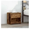 Image de Tables de chevet 2 pcs vieux bois 40x30x39 cm bois ingénierie, table d'appoint, armoire de lit, table d'appoint pour 856407