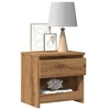 Image de Tables de chevet 2 pcs chêne artisanal 40x30x39 cm