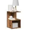 Image de Tables de chevet 2 pcs vieux bois 35x35x55 cm bois d ingénierie