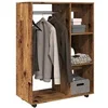 Image de Garde-robe vieux bois 80x40x110 cm bois d'ingénierie, armoire de rangement, organisateur de garde-robe, organisateur 856668