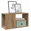 Image de Meuble TV chêne artisanal 60x24x32 cm bois d'ingénierie 856727