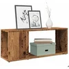 Image de Meuble TV vieux bois 80x24x32cm bois d'ingénierie, banc TV, meuble hifi, centre de divertissement, buffet TV, meuble 856732