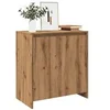 Image de Buffet chêne artisanal 70x41x75 cm bois d ingénierie