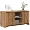 Image de Meuble TV chêne artisanal 102x37,5x52,5 cm bois d'ingénierie, banc TV, meuble télé, meuble multimédia, buffet TV, 856783