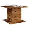 Image de Table basse vieux bois 55,5x55,5x40 cm bois d'ingénierie, table d'appoint, table de salon, table latérale, bout de 856808