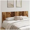 Image de Tête de lit murale vieux bois 240x1,5x80 cm bois d'ingénierie, tête de lit de chambre à coucher,,, tête de lit pour 856830