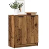 Image de Buffet vieux bois 60x30x70 cm bois d'ingénierie, meuble de rangement, meuble de rangement de cuisine, meuble de 856832