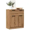 Image de Buffet chêne artisanal 60x30x70 cm bois d'ingénierie 856839