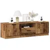 Image de Meuble TV vieux bois 140x35x40 cm bois d ingénierie