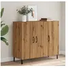 Image de Buffet chêne artisanal 90x34x80 cm bois d'ingénierie 856893