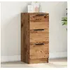Image de Buffet vieux bois 30x30x70 cm bois d ingénierie