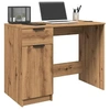 Image de Bureau chêne artisanal 100x50x75 cm bois d ingénierie