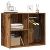 Image de Armoire de dressing vieux bois 80x40x65 cm bois d ingénierie