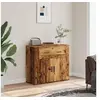 Image de Buffet vieux bois 80x33x70 cm bois d ingénierie