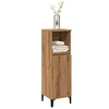 Image de Armoire de salle de bain chêne artisanal 30x30x100 cm 857112